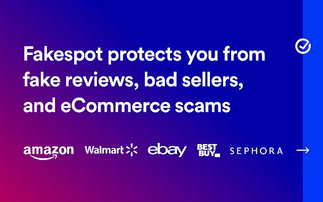 Fakespot is a free Google Chrome extension that helps users to save from fake reviews and bad sellers from many e-commerce sites like Amazon, eBay, etc.