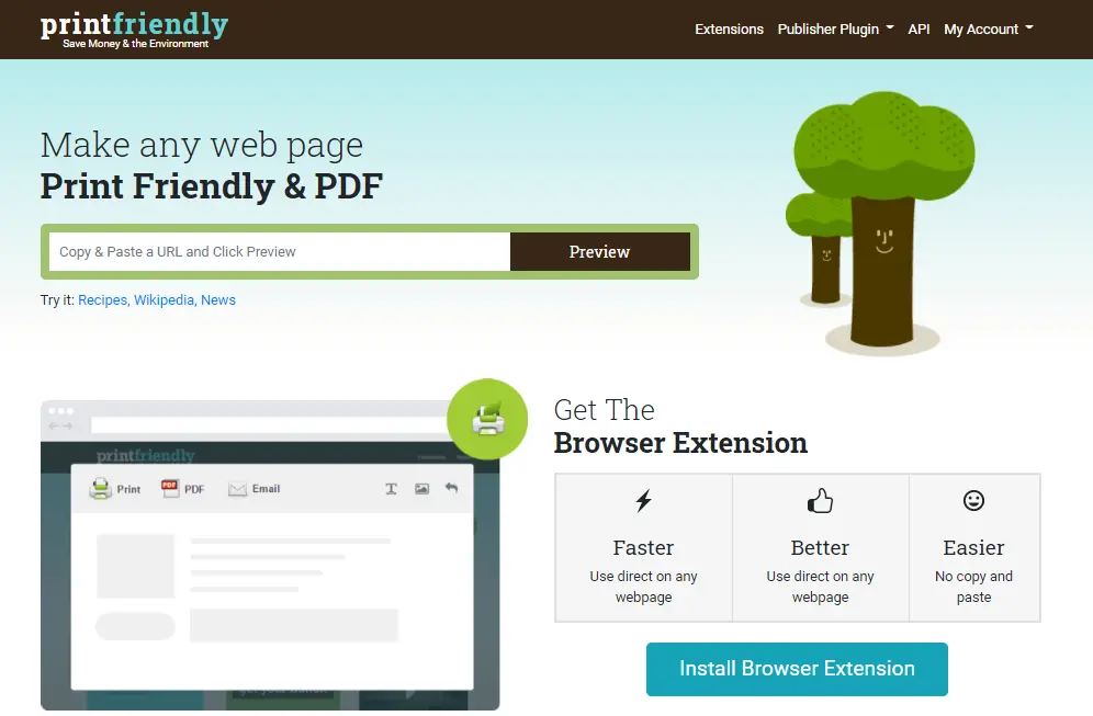 27 Best Google Chrome Extensions For 2022 3 Print Friendly & PDF extension removes advertisements and irrelevant stuff and junk from the web-page and makes it Print Friendly.