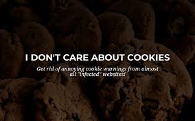 I Don't Care About Cookies is a free google chrome extension that automatically removes these irritating cookie warning messages from almost every site. 