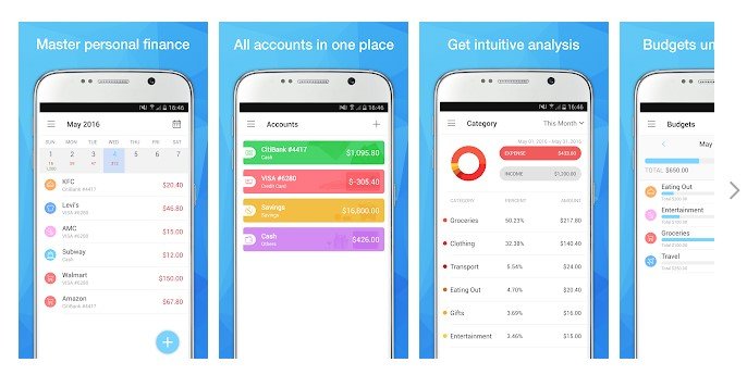 Pocket Expenses with Sync is a very easy to use personal finance app. It has very good UI that makes it very easy to use.