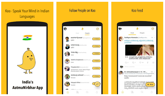 Koo App is an Indian microblogging platform that is considered as an alternative to the Twitter.