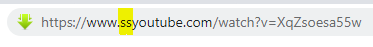 Add SS in the YouTube video url after 'www.' to download it offline.