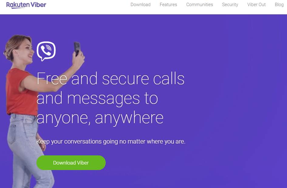 Viber is one of the oldest player in the instant messaging industry. It is very good alternative to WhatsApp.