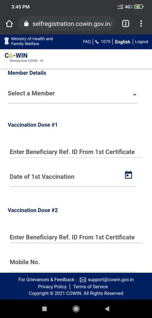 Merge multiple dose 1 certificates.