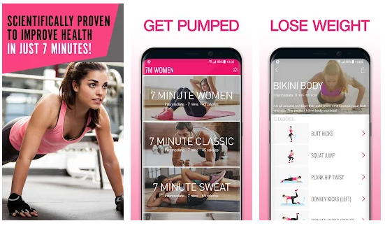 Women have special Workout App designed for them. Best Free Workout Apps from DiGiTAL BiRYANi.