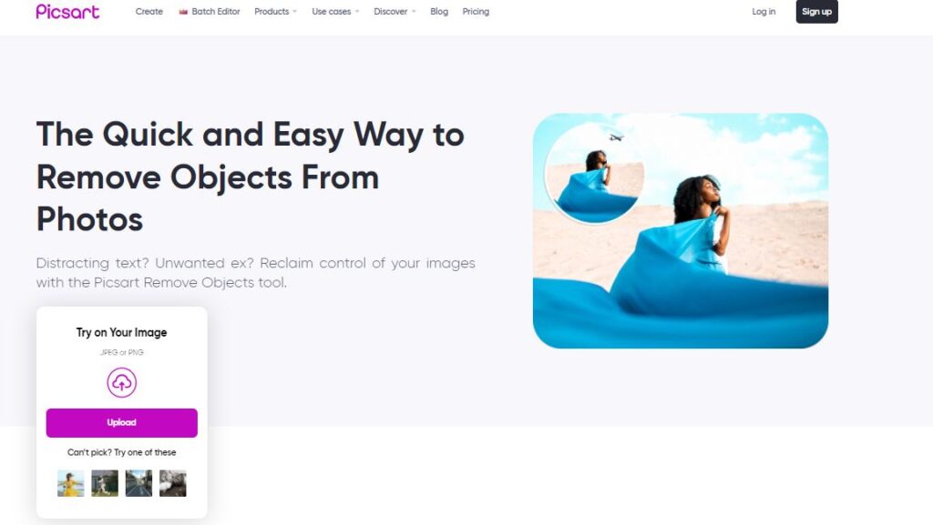 Picsart is a famous photo and Video Editing App used by millions of people. Thus, if you are looking for a big name to remove the unwanted stuffs from your image, Picsart is a good choice.