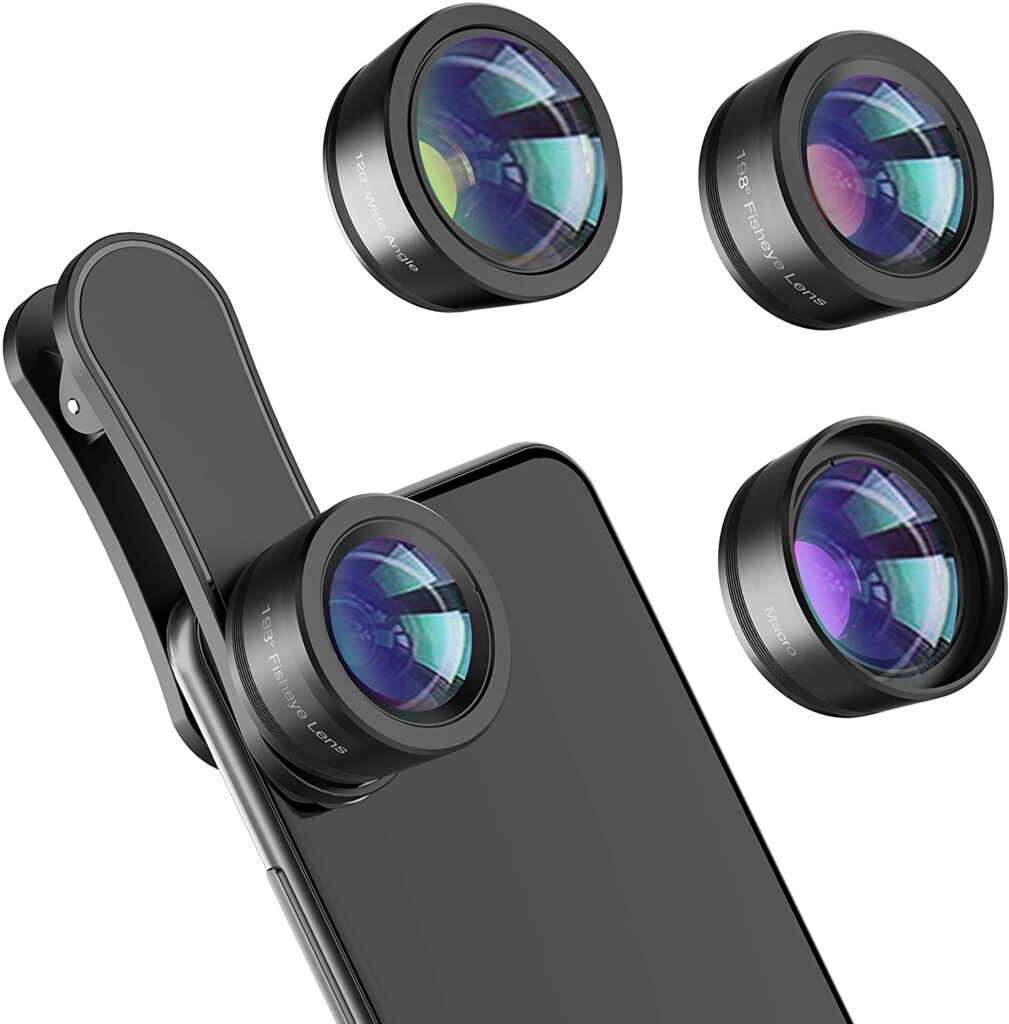 Smartphone camera lens expands the visual capacity of a smartphone’s camera. It is really a good idea for a secret santa gift.