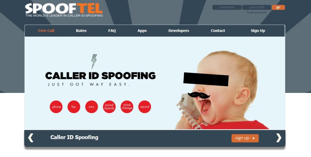 Spoof Tel is one of the best free spoof calls online platforms that is offering amazing service for almost a decade