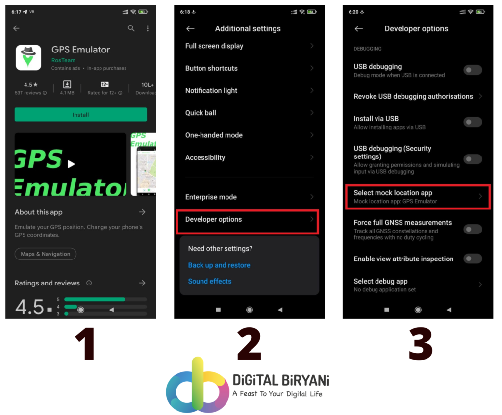 Steps - How to share fake live location on WhatsApp?