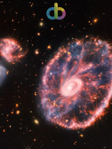 Read more about the article James Webb Telescope captures Gymnastics in the Cartwheel Galaxy