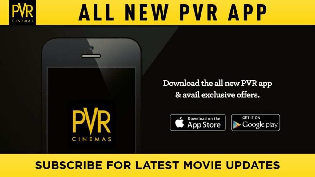 PVR Cinemas App allows users to book movie tickets online for PVR Cinemas across the country. There are many great features that makes PVR Cinemas app one of the best online movie booking platforms of India.