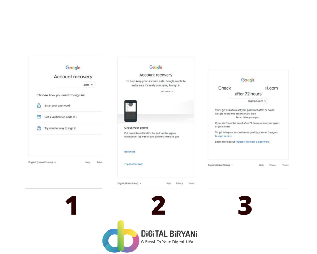 Steps to Recover Gmail Password Without Phone Number And Recovery Email