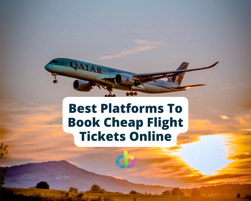 Best Platforms To Book Cheap Flight Tickets Online DiGiTAL BiRYANi cover