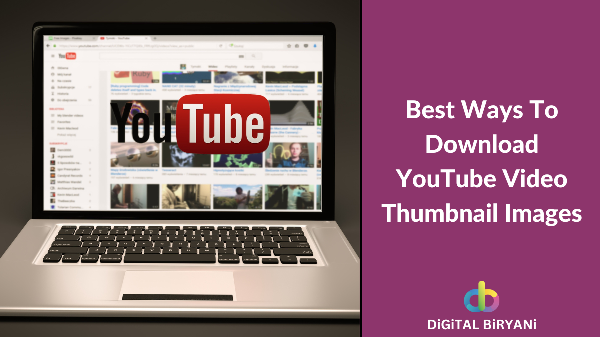 How To Download YouTube Video Thumbnail Images In 2023?