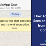 How To Hide Last Seen on WhatsApp from Specific Contacts?