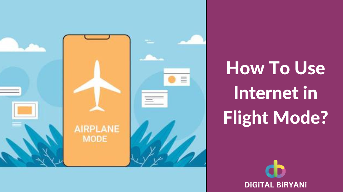 Read more about the article How To Use Mobile Internet in Flight Mode – 100% Working