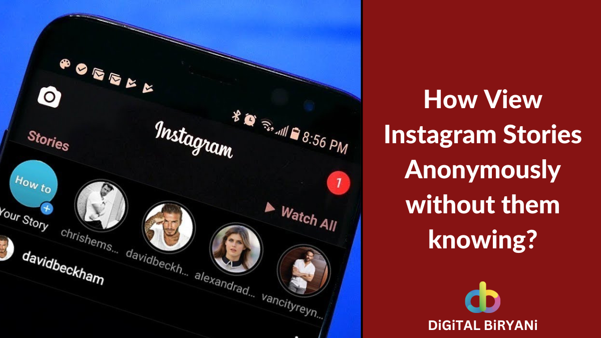 How View Instagram Stories Anonymously without them knowing