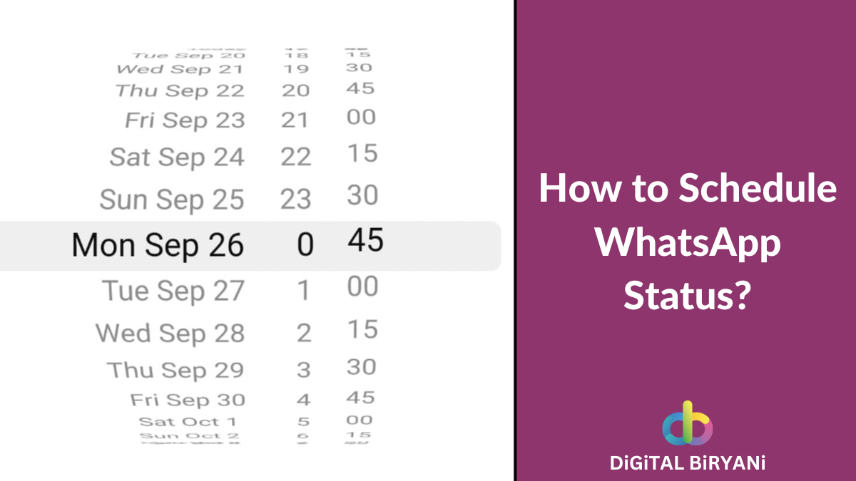 How to schedule WhatsApp Status in Android? Detailed Guide