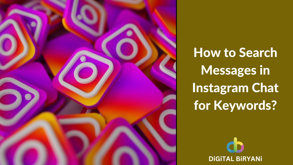 How to Search Messages in Instagram Chat for Keywords