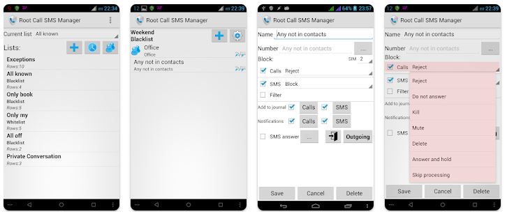Best SMS Blocker Apps for Android - DiGiTAL BiRYANi - Root Call SMS Manager - 08