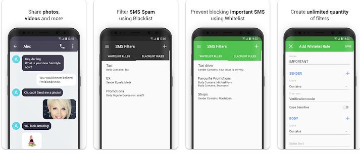 Best SMS Blocker Apps for Android - DiGiTAL BiRYANi - SpamHound SMS Spam Filter - 03