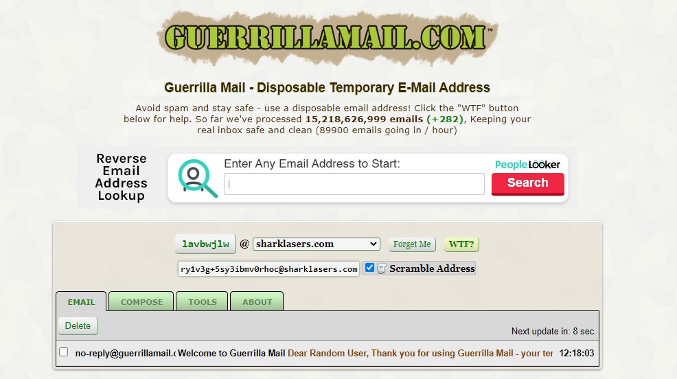 How To Create Fake Email Address - Best Fake Email Address Generators - GuerrillaMail