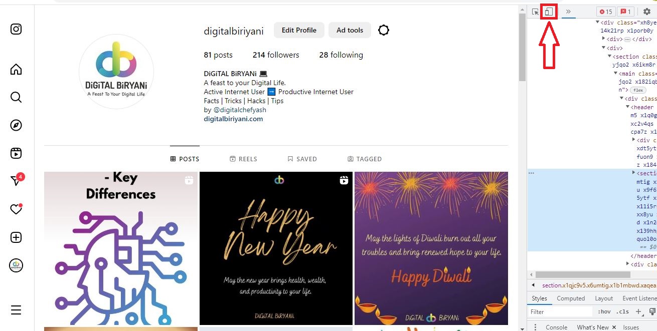 How To Post An Instagram Story From Pc
