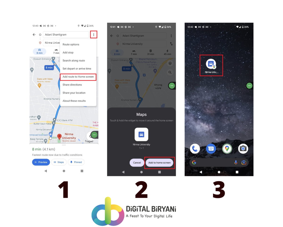 How To Save A Route On Google Maps On Android And IPhone?