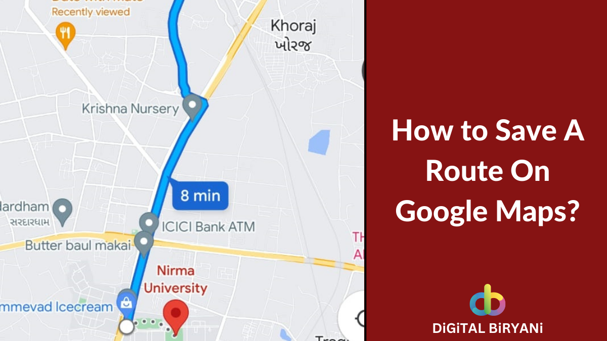 How To Save A Route On Google Maps On Android And IPhone 