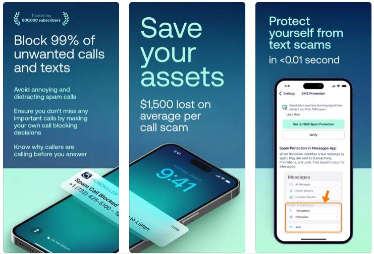 Best Spam Call Blocker Apps for iPhone - DiGiTAL BiRYANi - Robokiller