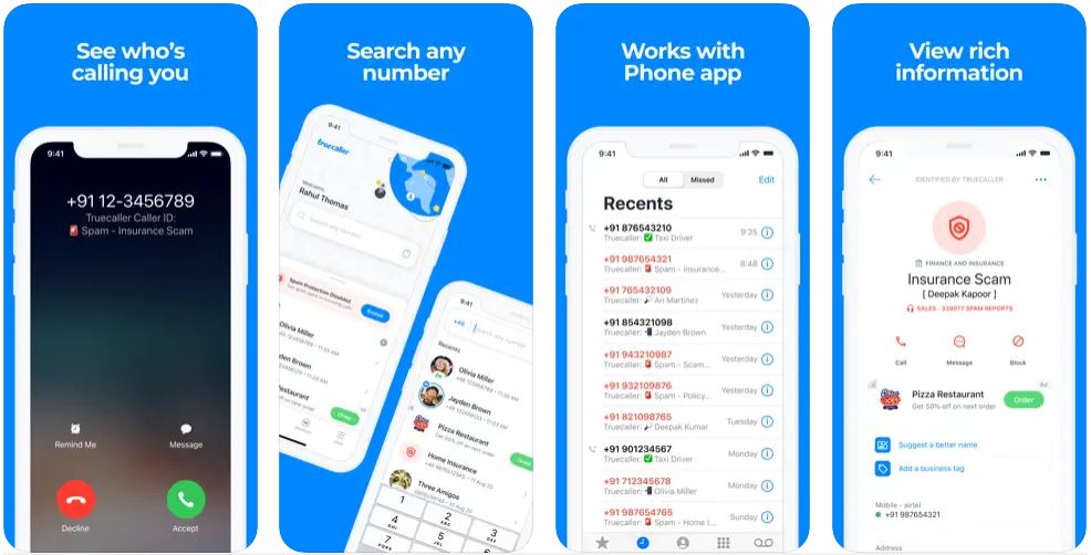 Best Spam Call Blocker Apps for iPhone - DiGiTAL BiRYANi - TrueCaller