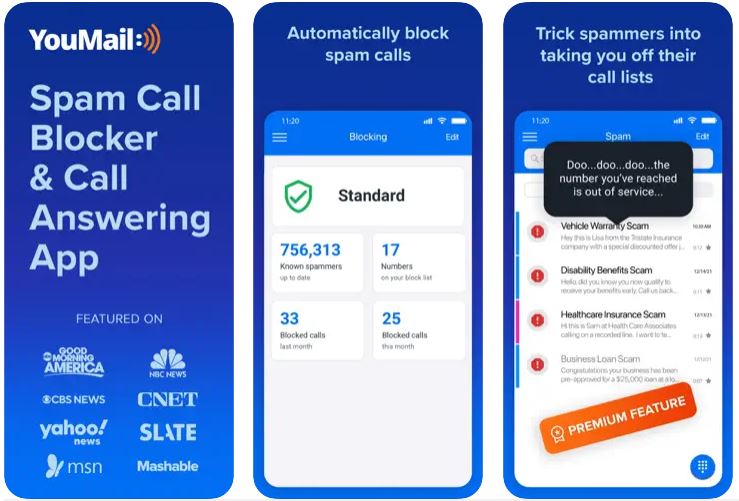 Best Spam Call Blocker Apps for iPhone - DiGiTAL BiRYANi - YouMail