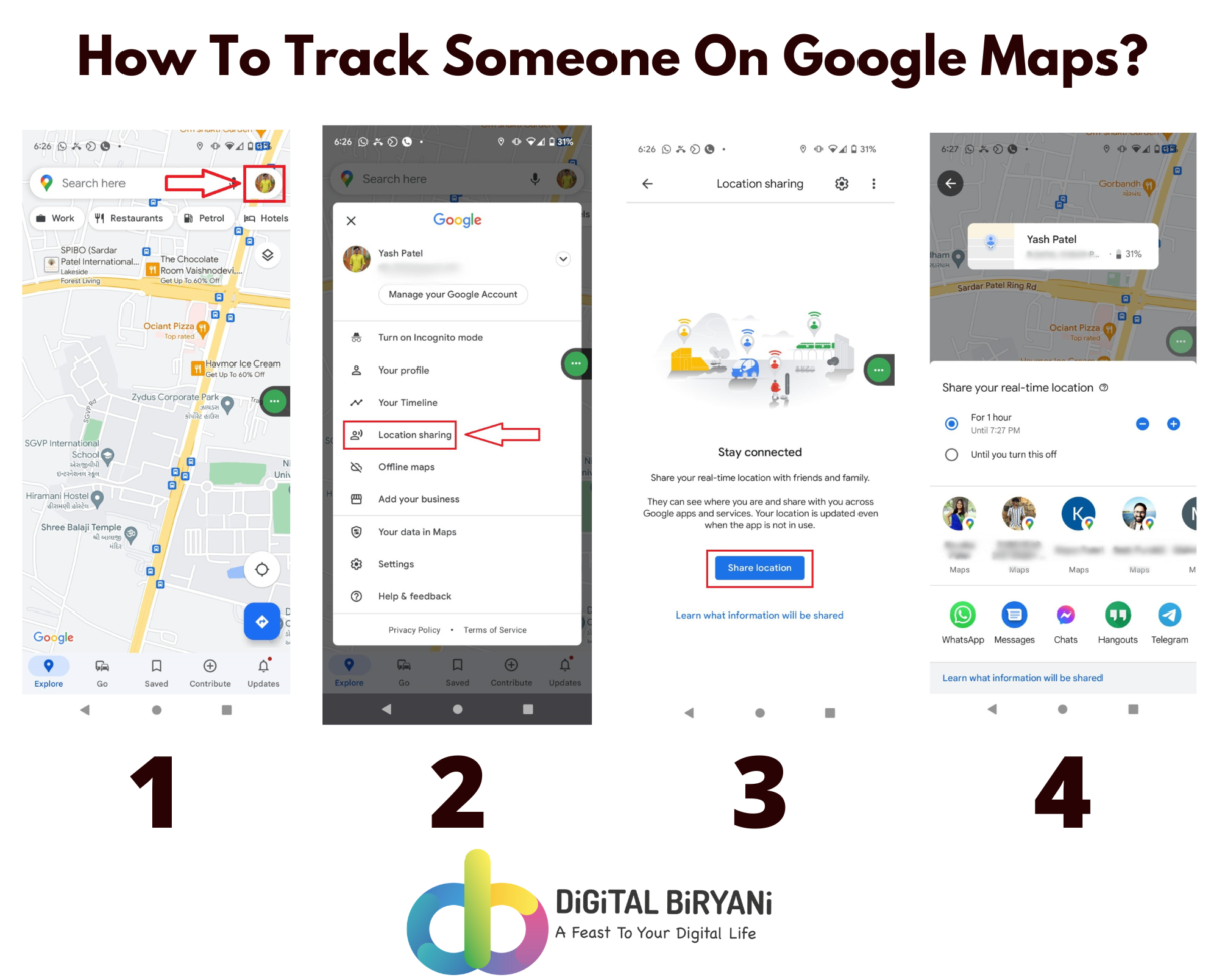 How To Track Someone on Google Maps