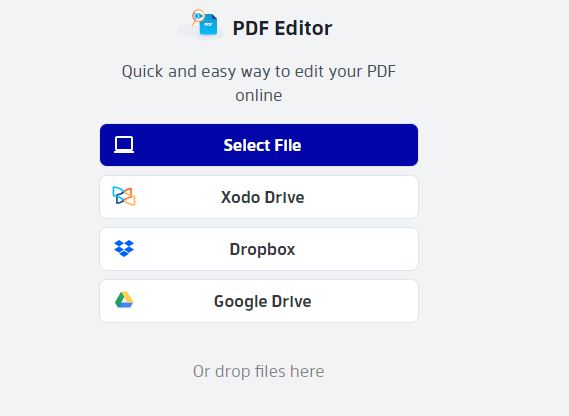 Xodo is one of the best online free PDF editors