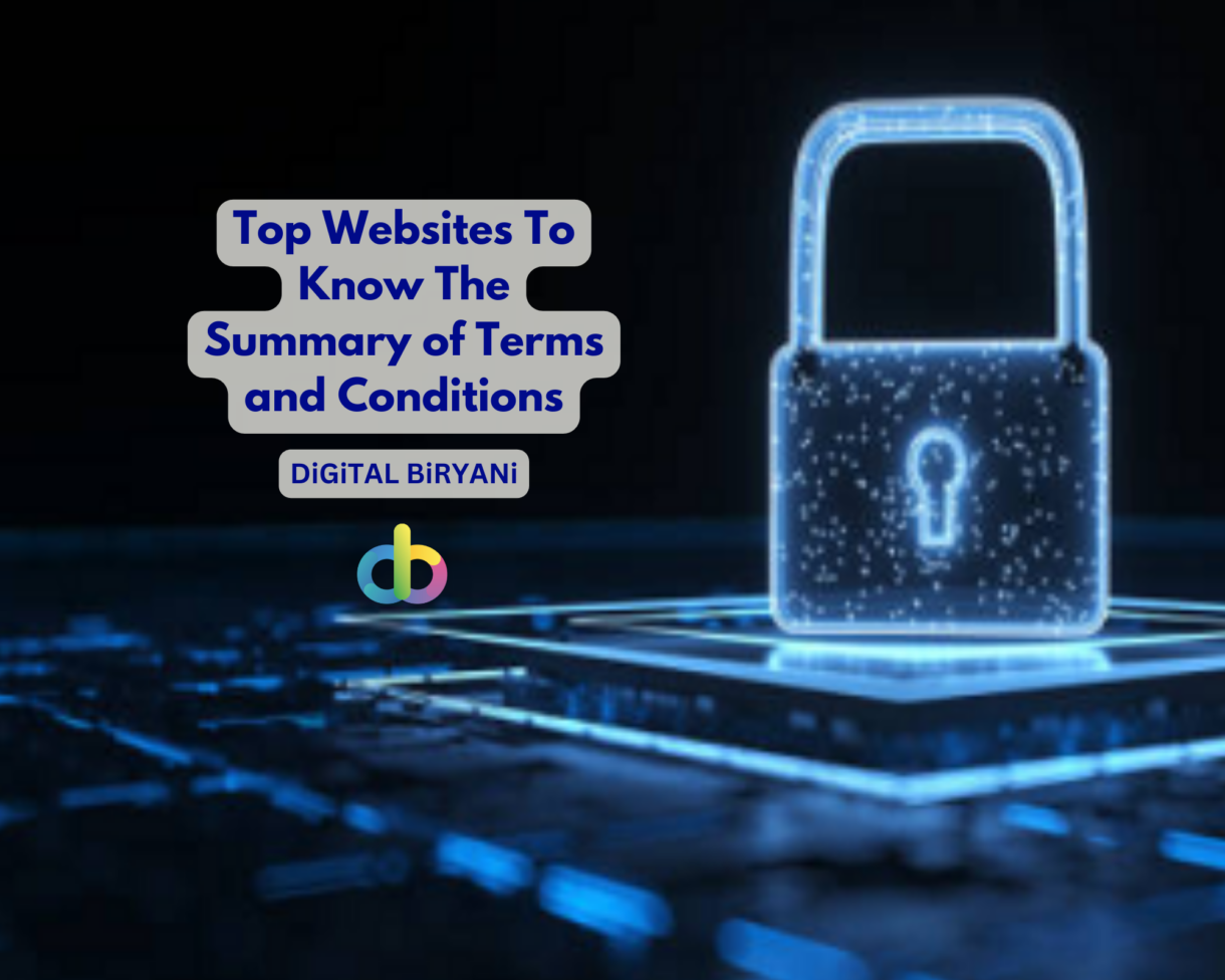 Top Websites To Know The Summary of Terms and Conditions