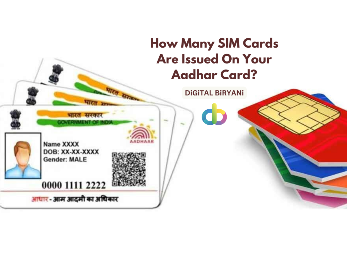 How Many Sim Cards Are Issued On Your Aadhar Card 2024