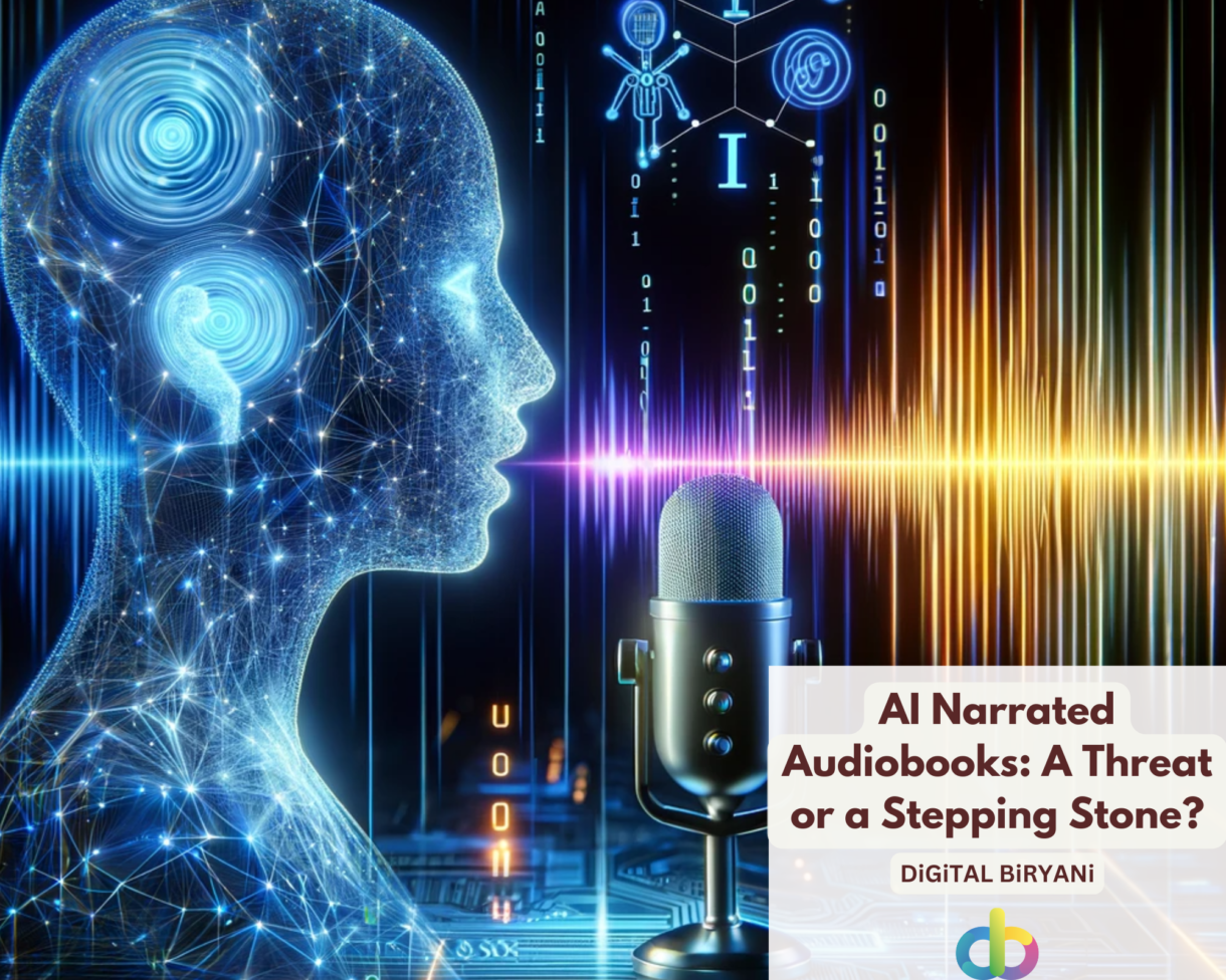 AI Narrated Audiobooks A Threat or a Stepping Stone - 0001