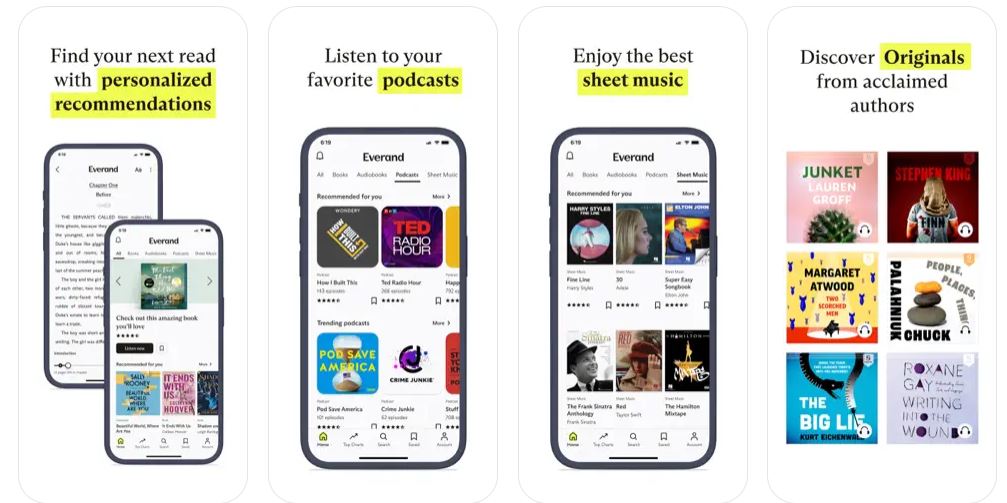 Best Audiobook Apps - Everand
